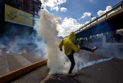 Wielka demonstracja w Caracas. Starcia z policją