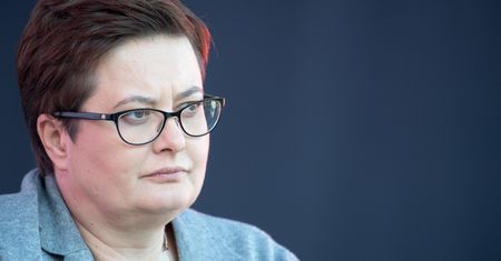 Strażnik tłumaczy, dlaczego groził Katarzynie Lubnauer. "Chwila słabości"