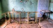 Ukraina - opuszczony szpital w Prypeci koło Czarnobyla