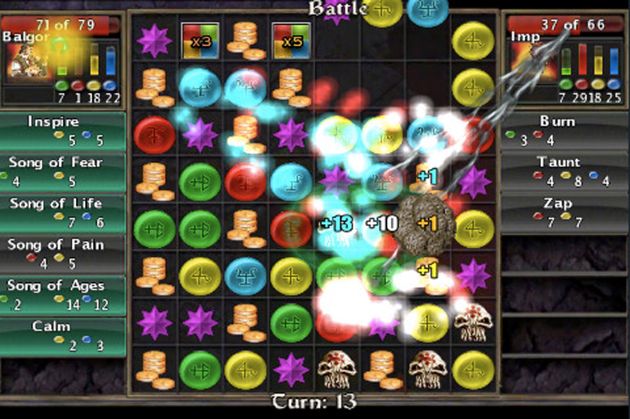 Darmocha: Puzzle Quest na iPhone itd