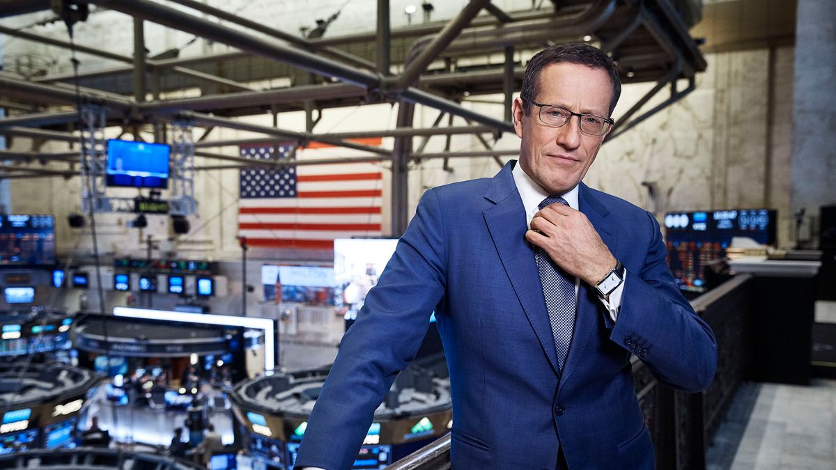 Richard Quest, dziennikarz CNN i prowadzący program Quest Means Business.
