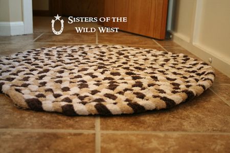 Recycled Towel Rug