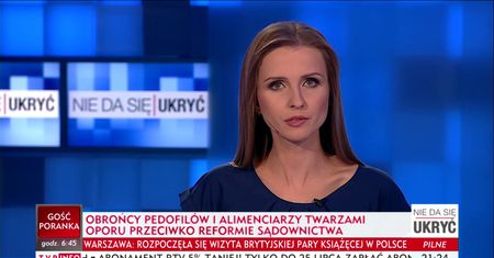 Kto broni sędziów? Według TVP Info "obrońcy pedofilów i alimenciarzy"