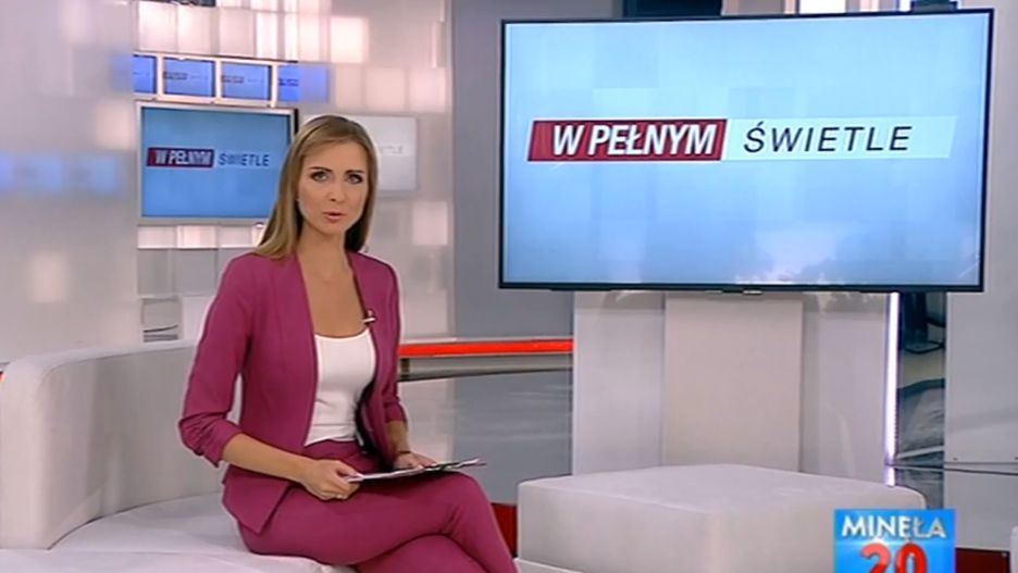 Ewa Bugała poprowadziła w niedzielę autorski program "W pełnym świetle"