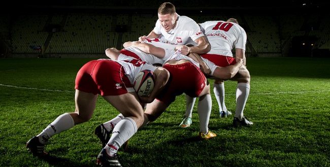 Reprezentacja Polski w rugby - zdjęcia z sesji