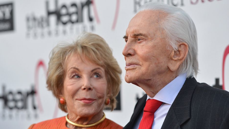 Anne Buydens i Kirk Douglas są szczęśliwym małżeństwem od 64 lat