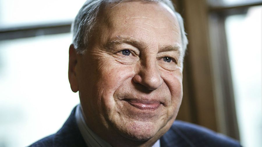 Jerzy Stuhr bez ogródek u Moniki Olejnik
