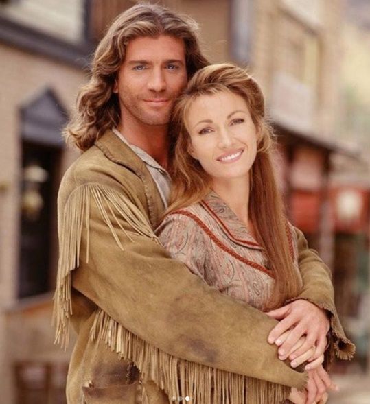 Jane Seymour i Joe Lando z "Dr Quinn". Wiecie, że wciąż się przyjaźnią?