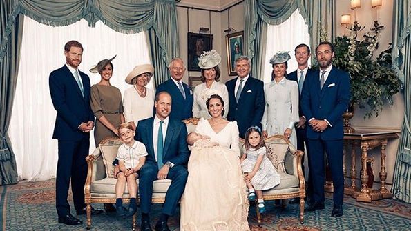 Chrzest księcia Louisa odbył się 9 lipca