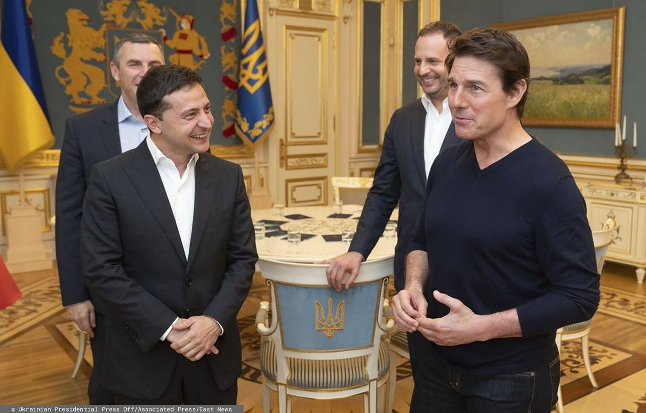 Tom Cruise na Ukrainie. Chce tam kręcić film