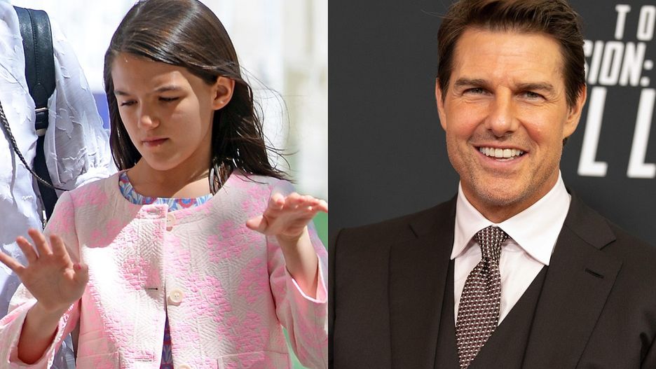 Suri Holmes i Tom Cruise