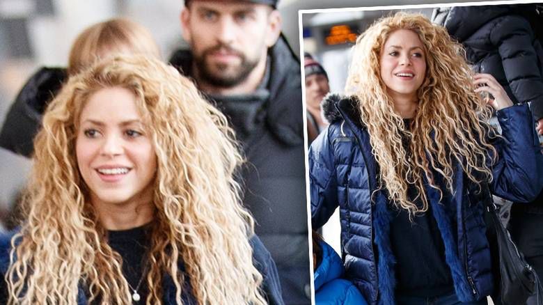 Shakira z Gerardem Pique i synami, Sashą i Milanem