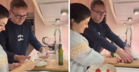 Kasia Cichopek i Maciek Kurzajewski pokazali swoją kuchnię! Razem gotowali