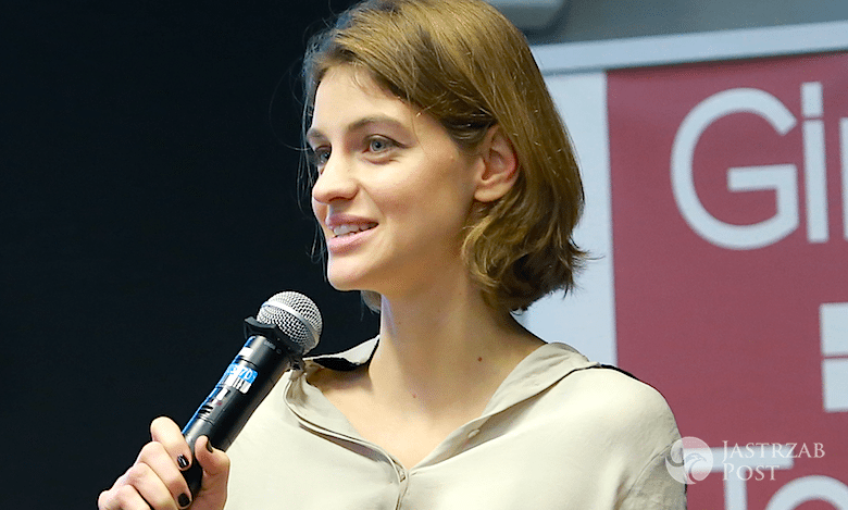 Renata Kaczoruk na otwarciu oddziału Girls in Tech