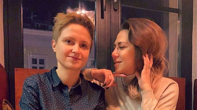 Krystyna ze swoją narzeczoną