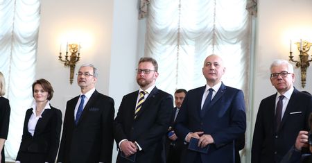 Rekonstrukcja rządu. Uroczystość w Pałacu Prezydenckim