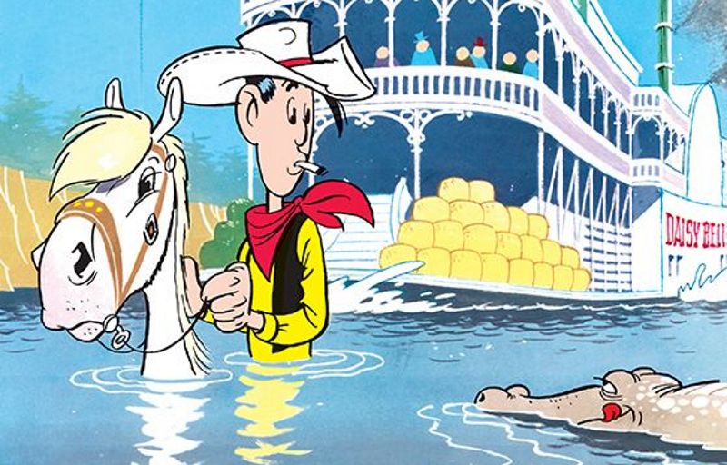 "Lucky Luke: W górę Missisipi": Kowboj wśród aligatorów [RECENZJA]