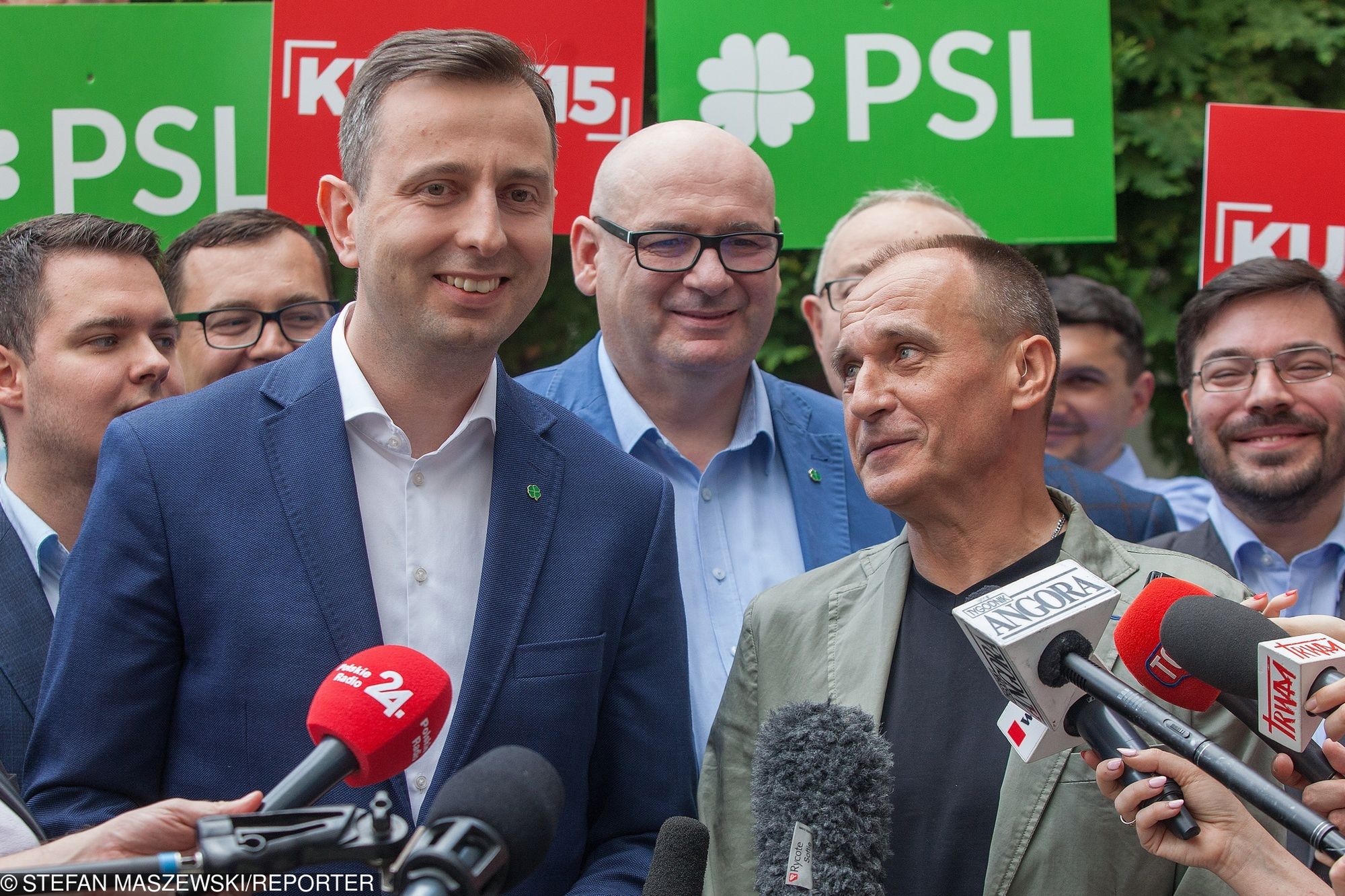 Władysław Kosiniak-Kamysz i Paweł Kukiz.