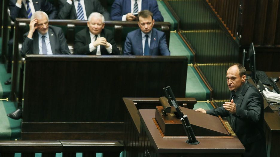 Sejm, Paweł Kukiz i Jarosław Kaczyński