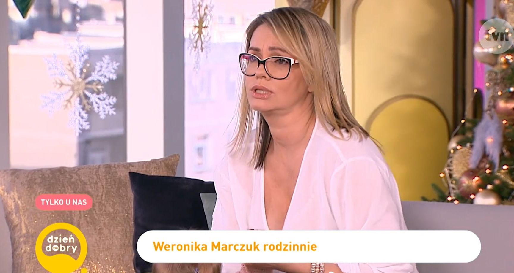 Weronika Marczuk z mamą i córką w Dzień Dobry TVN