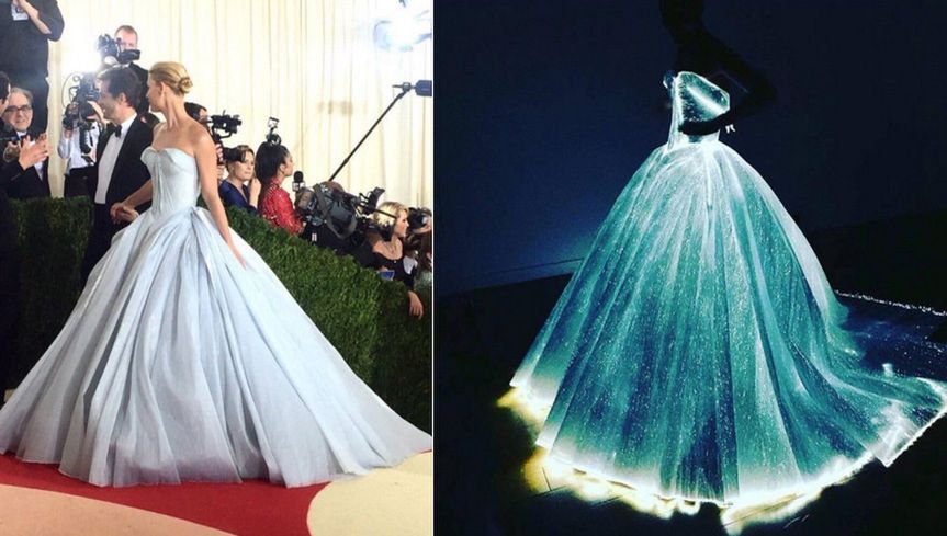 Wygląda jak zwykła balowa suknia. Dopóki nie zgasisz światła…