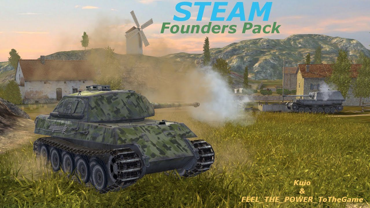 Randomki czołgami z STEAM Founders Pack - World of Tanks Blitz