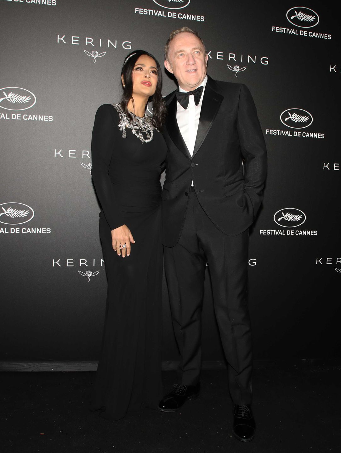 Salma Hayek Pinault i François-Henri Pinault  - Women In Motion, Cannes 2019