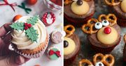21 najpiękniejszych inspiracji na świąteczną dekorację babeczek. Wyglądają obłędnie!