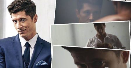 Robert Lewandowski prawie jak James Bond w reklamie znanej polskiej marki odzieżowej [WIDEO]