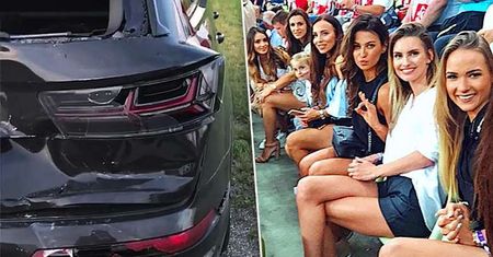 Koszmar polskiej WAG! Miała groźny wypadek! Wielki autokar wjechał w jej luksusowe porshe!