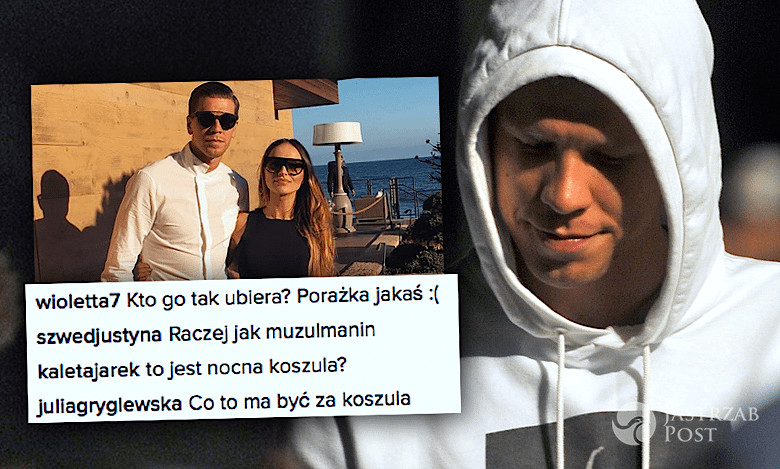 Wojciech Szczęsny w ogniu krytyki. Wszystko przez... fikuśną koszulę. Wygląda klasycznie? Zmienicie zdanie, gdy zobaczycie jej dół