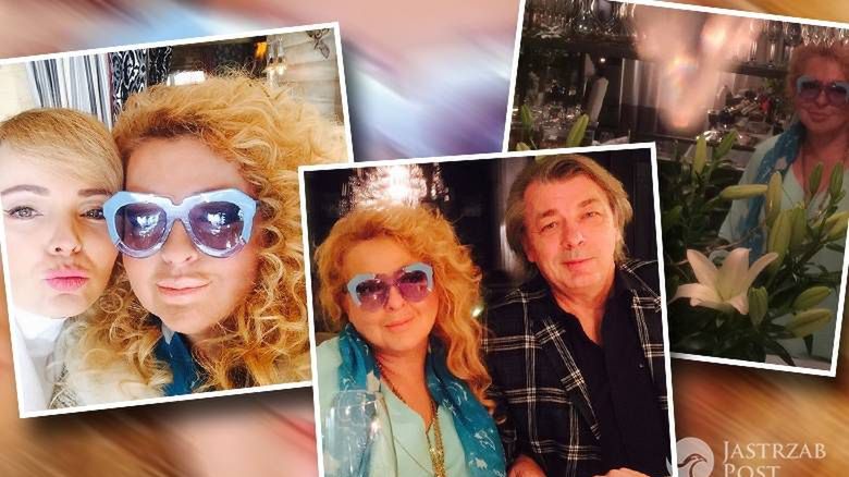 Magda Gessler w niebieskich okularach (fot. Instagram)