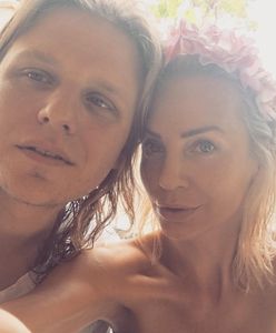 Agnieszka Szulim w podróży poślubnej w bikini