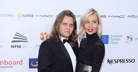 Europejskie Nagrody Filmowe: Agnieszka Woźniak-Starak z mężem. Elegancko!