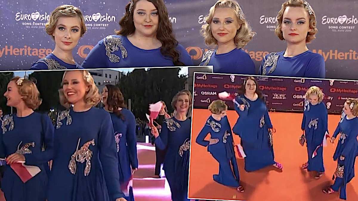 Eurowizja 2019: Tulia na ceremonii otwarcia  oczarowała swoimi kreacjami! Tak zespół reprezentuje Polskę w Izraelu! [WIDEO]