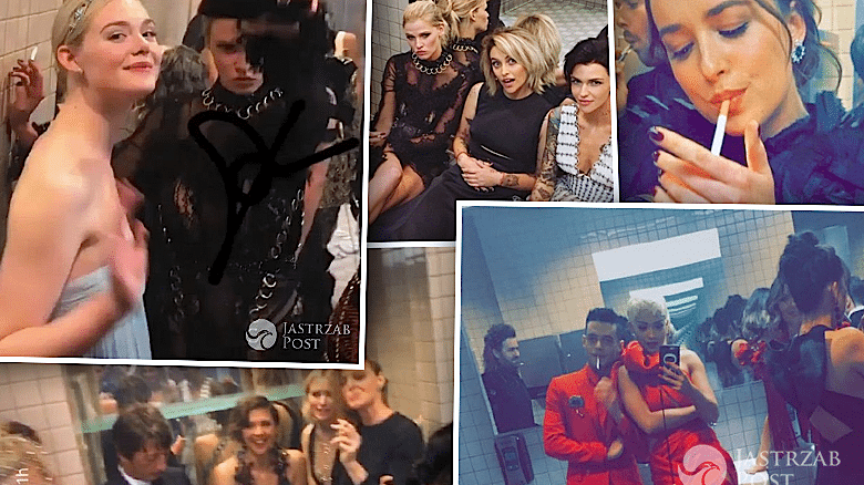 Kulisy MET Gala 2017, gwiazdy w toalecie