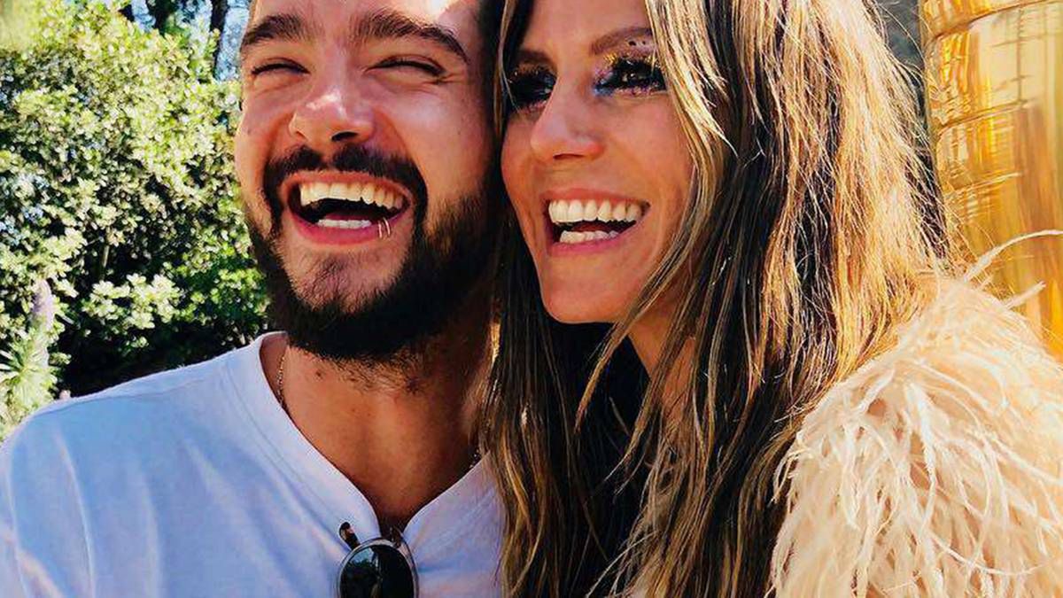 Heidi Klum pozuje z mężem i zaokrąglonym brzuszkiem. Reakcja internautów jednoznaczna: "Coś chcesz ogłosić?"