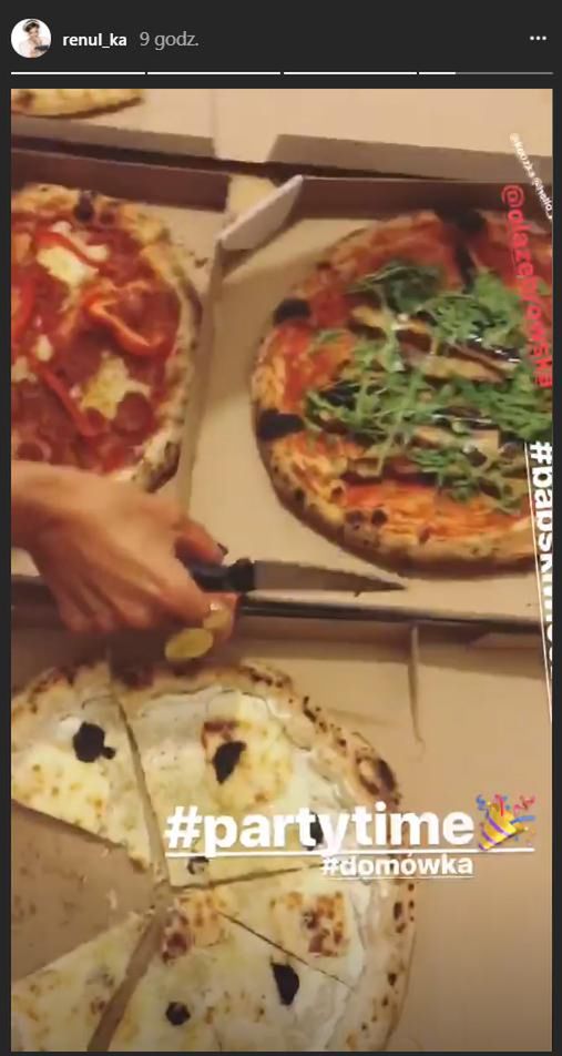 Renata Kaczoruk wyprawiła parapetówkę