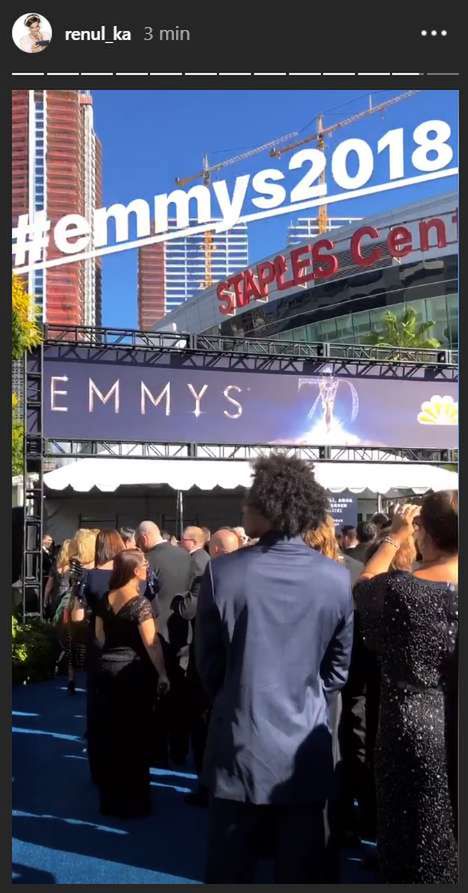 Renata Kaczoruk na Emmy 2018