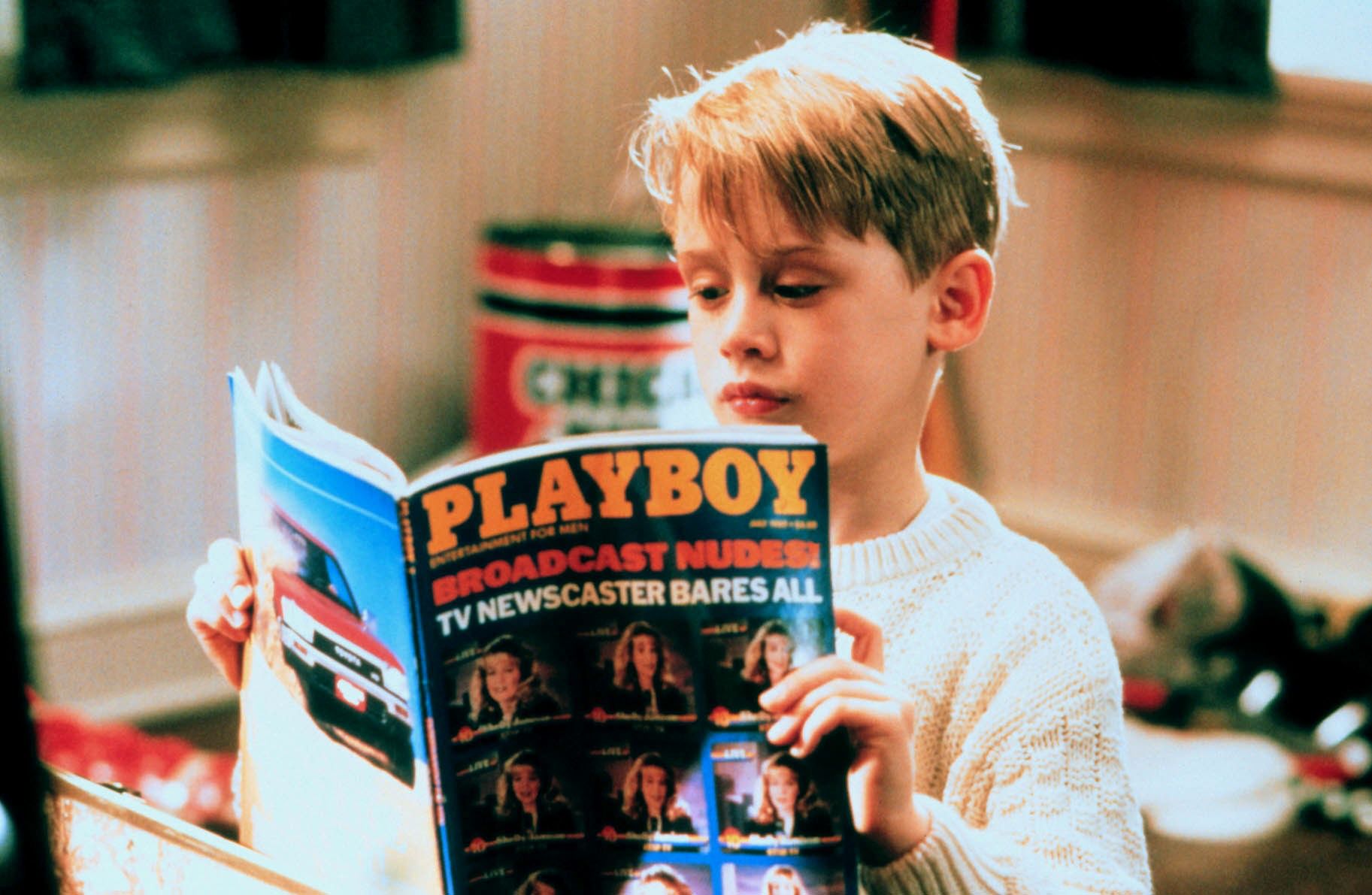 Macaulay Culkin w filmie "Kevin sam w domu"