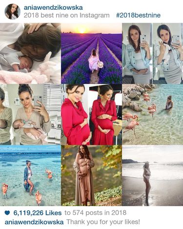 Ania Wendzikowska - Best Nine of Instagram 2018