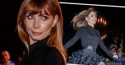 Zachwycająca Agnieszka Dygant na premierze "Pitbull. Nowe porządki" w nowym kolorze włosów i roztańczonej kreacji