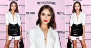 LOOK OF THE DAY: Olivia Culpo bawi się w black and white