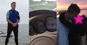 Tak Piotr PeKay Kukulski spędza wakacje: pędzi porsche 214 km/h, surfuje po morzu i... całuje się z nową dziewczyną!