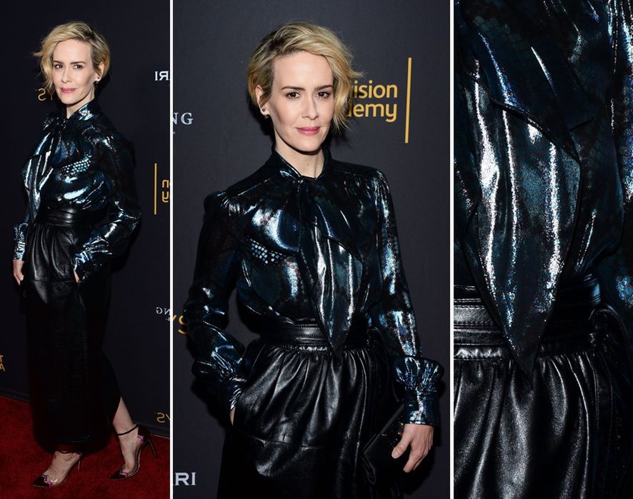 LOOK OF THE DAY: Sarah Paulson w stylizacji Marc Jacobs