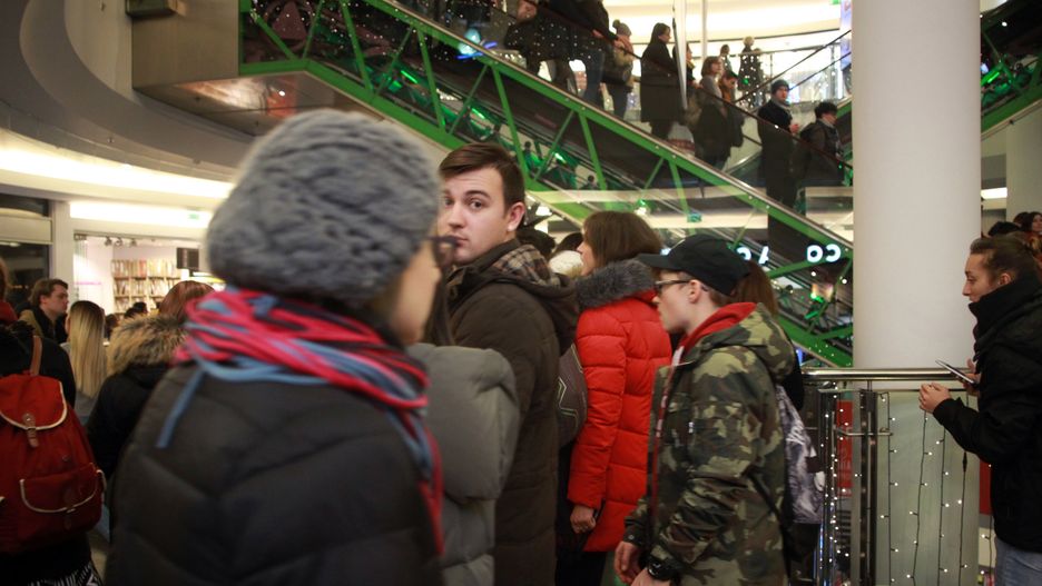 Przed świętami galerie handlowe przeżywają prawdziwe oblężenie