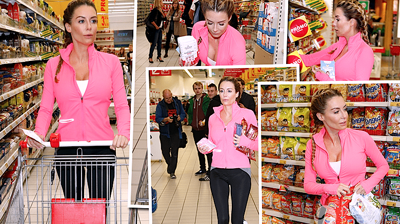 Małgorzata Rozenek na zakupach