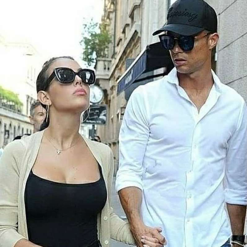 Cristiano Ronaldo przyłapany na zakupach z Georginą Rodriguez