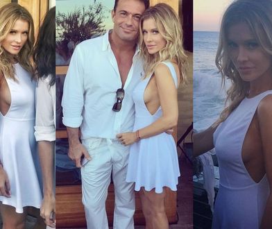 Joanna Krupa znów pokazuje biust bez stanika