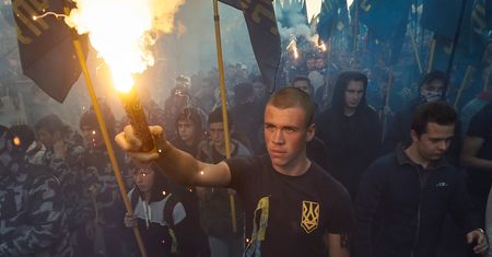 Ukraina: ulicami Kijowa przeszedł marsz nacjonalistów w rocznicę powstania UPA